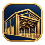 أيقونة تصميمية لترميم وتجديد المباني